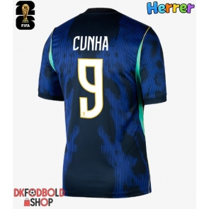 Brasilien Matheus Cunha #9 Udebanetrøje VM 2026 Kort ærmer Brasilien Matheus Cunha #9 Udebanetrøje VM 2026 Kort ærmer